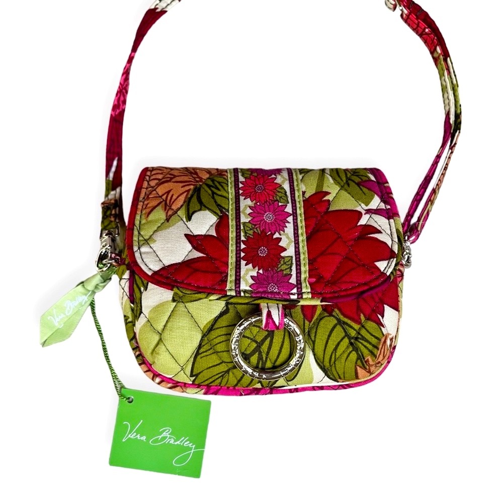 NWT Vera Bradley “Hello Dahlia!” Little Hip Bag